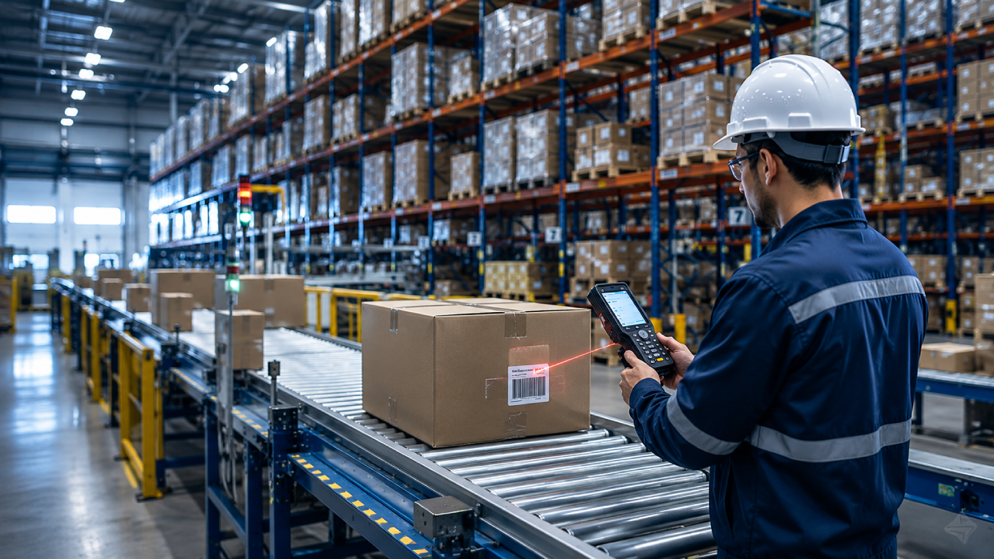 RFID warehouse management system interface